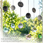Mooncraftlogy Memorial Gift for Loss of Loved One, Light Crystal Suncatcher