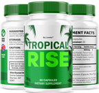 (3 Pack) Tropical Rise for Men Pills - Official TropicalRise Support Capsules All Natural Advanced Formula, Tropicalrise Supplement Pills for Overall Health & Wellness, 180 Capsules for 3 Months