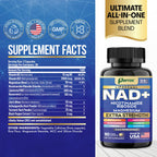 NAD+ Supplement, Liposomal Nicotinamide Riboside, 10-in-1 Strength, 2 Pack