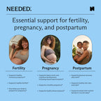 Needed. Multivitamin for Prenatal | Prenatal Multi Essentials Capsule - Pregnancy, Breastfeeding, Postpartum | Expertly-Formulated & Third-Party Tested, Citrus Scent Insert | 30-Day Supply