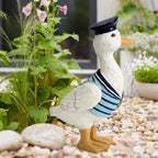Duck Garden Decor Outdoor Porch Duck Statues Lawn Ornaments for Outside