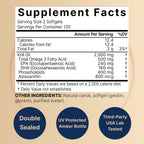 NatureBell Antarctic Krill Oil 2000mg Supplement, 240 Softgels, 3X Strength Natural Source of Omega-3s, EPA 240mg + DHA 160mg + Astaxanthin 800mcg – No Fishy Aftertaste – Mercury Free & Non-GMO