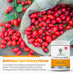 Simply Natures Pure - Cardio Heart Health Nitric Oxide Booster Support Supplement Powder with L-Arginine 5000 mg, L-Citrulline 1000 mg and Hawthorne Berry, 16.82 Ounces - Tart Cherry Flavor