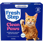 Fresh Step Advanced Clean Paws Multi Cat Clumping Cat Litter, 18.5 lb, 2 Pk