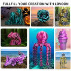 LOVOON Silk Dual-Color PLA Filament with Black and Gold,1.75mm PLA Filament DualColor Change by Angle,Compatible with Most FDM 3D Printers,1kg(2.2lbs)/Spool