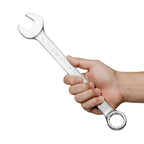 Jetech 1-1/16" Combination Wrench, SAE 12-Point Chrome Vanadium Steel Spanner, Industrial Grade with 15-Degree Offset, Sand Blasted Finish, Heat-Treated Forged Tool