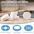 Doheny’s 3-Inch Stabilized Chlorine Tablets for Sanitizing Swimming Pools | 99% Pure Tri-Chlor, 90% Available Chlorine | Long-Lasting, UV-Protected, Slow-Dissolving | Individually Wrapped 50lb Bucket