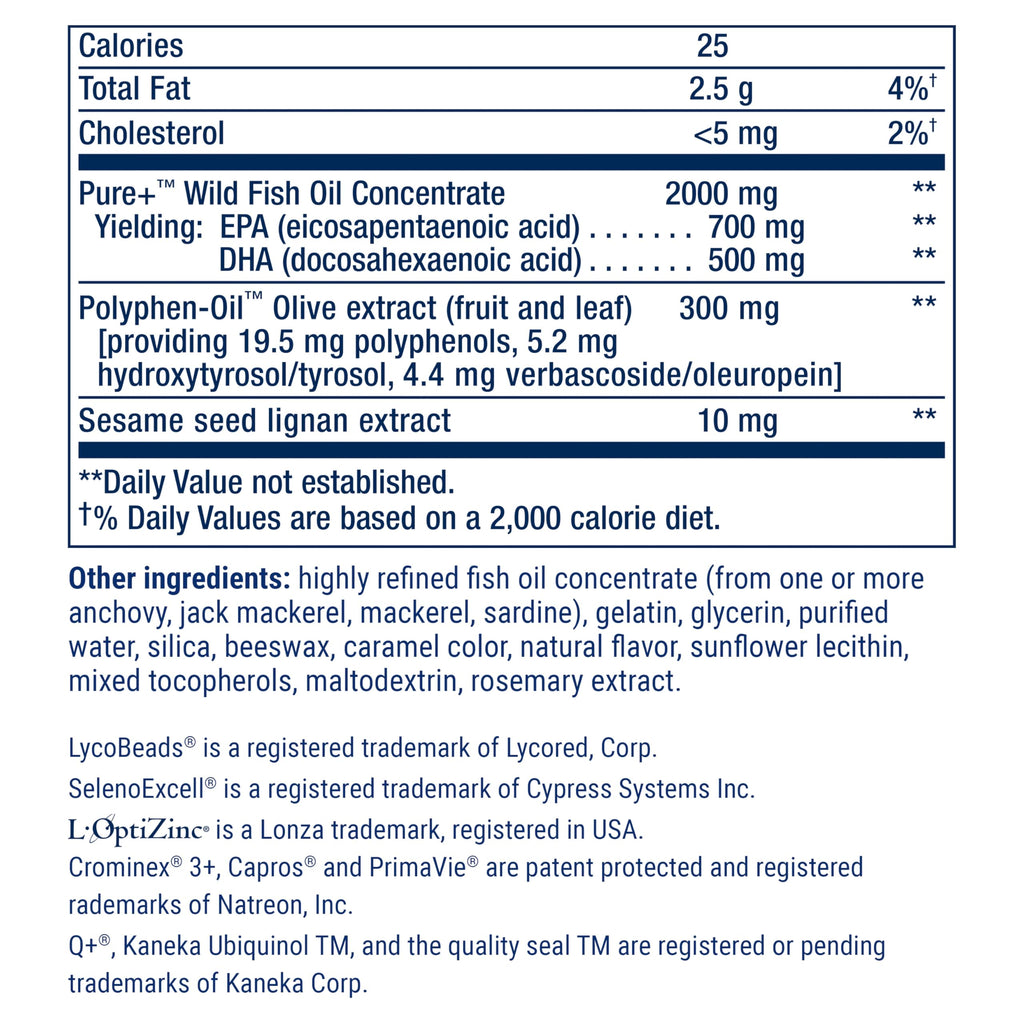 Life Extension Comprehensive Nutrient Packs Advanced, Curcumin, Fish Oil, multivitamin, CoQ10, multis and Supplements, 30 on-the-go Packets, Gluten-Free, Non-GMO