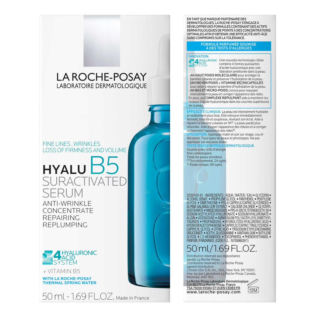 La Roche-Posay Hyalu B5 Hyaluronic Acid Serum for Face, Anti-Aging, 1.7 oz