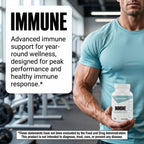 NutraBio Immune Support Supplement with EpiCor, 90 Vegetable Capsules