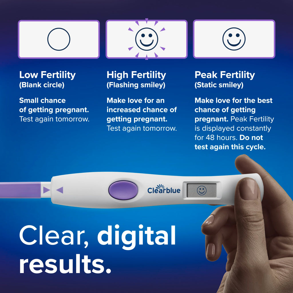 Clearblue Advanced Digital Ovulation Test Kit, 32 Count
