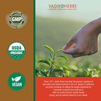 Vadik Herbs Kutaj (Holarrhena Antidysenterica, Kutaja) 100 Vegicaps Safety Tested & Wildcrafted Ships from California Premium Quality Herbal Supplement for Digestive Support