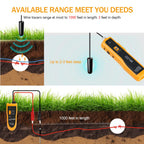 KOLSOL F02 Underground Cable Locator, Wire Tracer with Earphone, Cable Tester for Dog Fence Cables Irrigation Control Wires