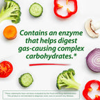 Beano Digestive Enzyme, Preventive Gas Relief for Adults, Helps Prevent Gas & Bloating, 150 Tablets