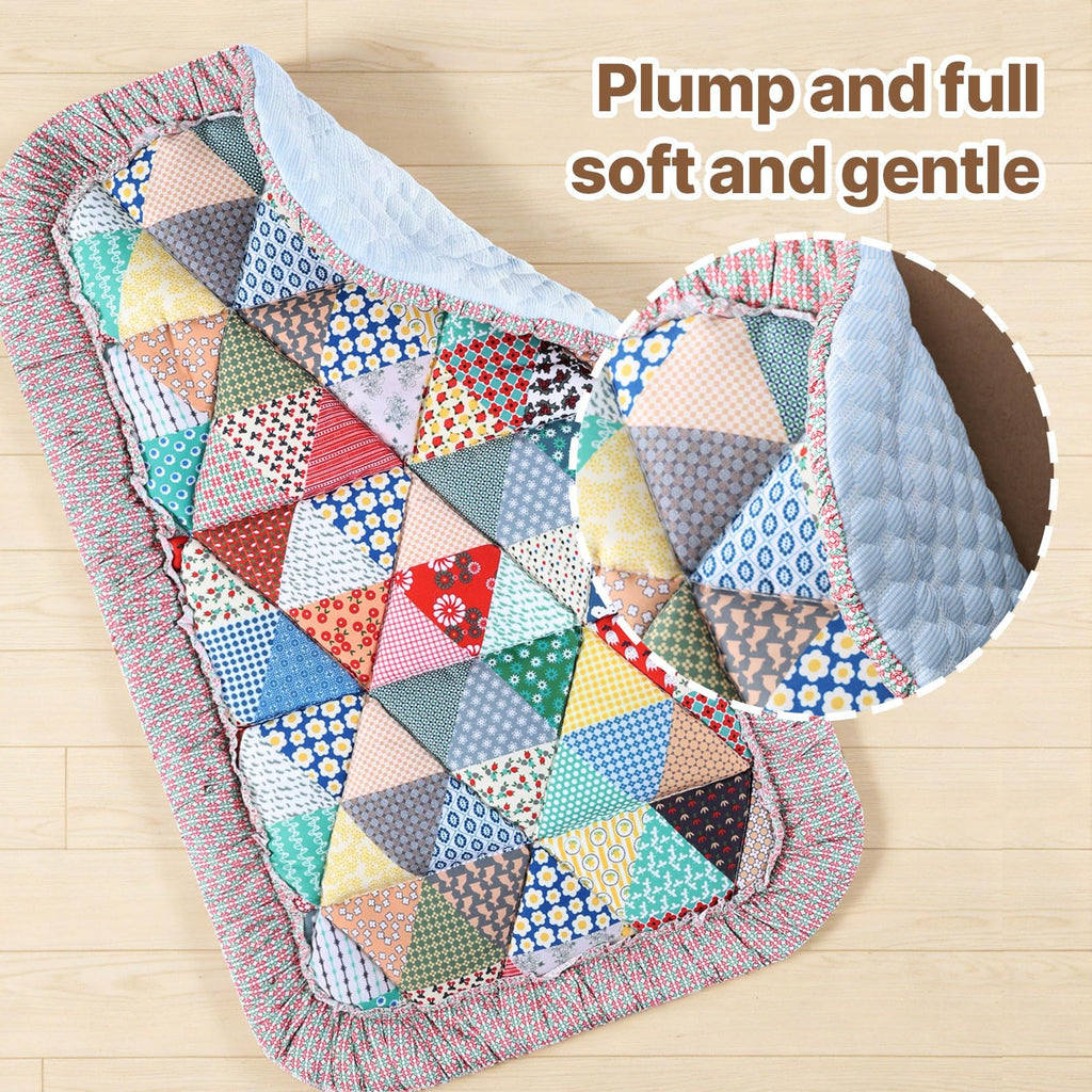 Beberoad Reversible Pet Stroller Pad - Dual-Sided Cooling & Warmth Cushion, Washable Mat for Cats and Dogs, All-Season Use