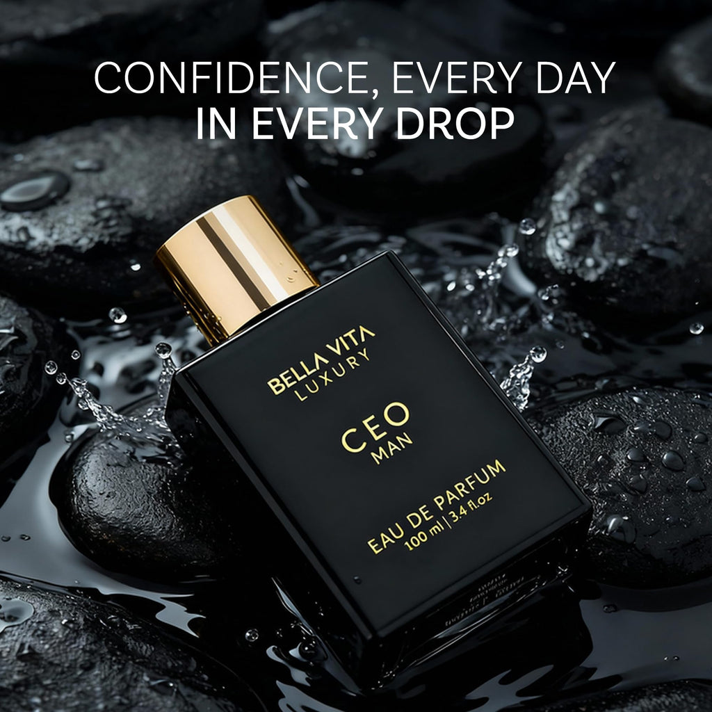 Bellavita Luxury CEO Man Eau de Parfum for Men, 3.4 fl oz (100 ml)