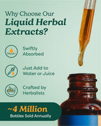 Herb Pharm Certified Organic Lemon Balm Liquid Extract for Calming Nervous System Support, Alcohol-Free Glycerite, 4 Ounce