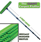 Johnny World Giant Carpet Fluffer Large Carpet Rake for Reviving Matted Rugs & Pile Restoration, Removing Pet Hair, Fluffing Carpet Fibers