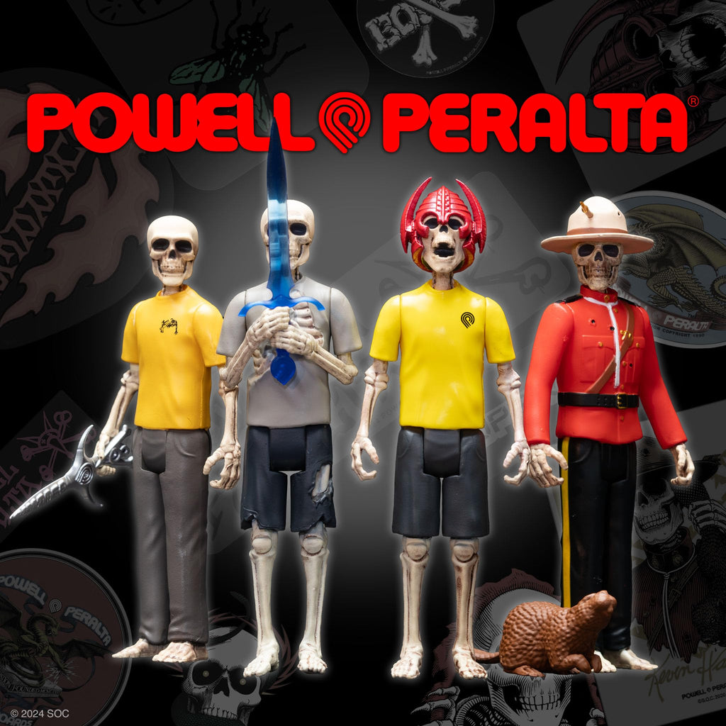 Super7 Powell-Peralta Per Welinder - 3.75" Powell-Peralta Action Figure Classic Skateboard Collectibles and Retro Toys