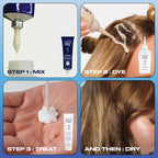 Clairol Nice'n Easy Permanent Hair Dye, 4W Dark Mocha Brown Hair Color, Pack of 3