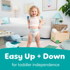 Easy Ups Girls & Boys Potty Training Pants, Size 5 (3T-4T), 124 Count, Bluey Absorbent Pull Up Training Underwear, Up to 100% Leakproof Day and Night, Hypoallergenic