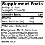 OLLY Extra Strength Sleep Fast Dissolve Tablets, 5mg Melatonin, Vegan, Strawberry - 30ct (Pack of 2)