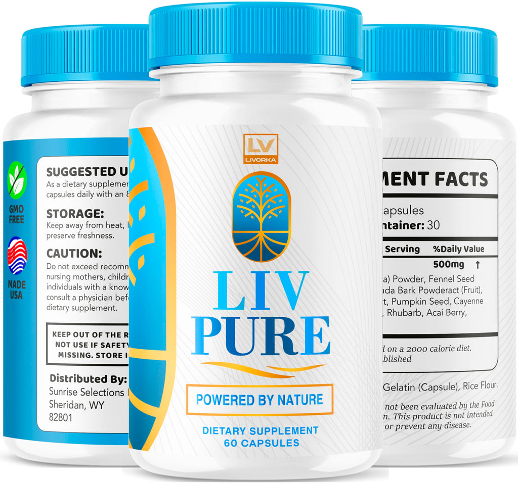(2 Pack) Liv Pure, Liv Pure Reviews, Liv Pure Pills, Liv Pure Pills Reviews, Livpure Pills, Livpure, Liv Pure Capsules Liver Pills, Liv Pure 120 Capsules for 60 Days.