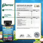 Parrox Corti-Smooth Cortisol Supplement Magnesium, L-Theanine, Ashwagandha, Magnolia Bark, Panax Ginseng, Bacopa Monnieri, GABA, Lions Mane, Ginkgo Biloba, Phosphatidylserine, Valerian Root (180 Caps)