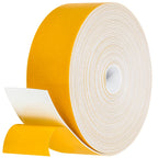 32Feet Weather Stripping Seal (2 Inch X 1/16 Inch) for Door Window, High Density Foam Tape, Soundproofing, Insulation Strip, Door Sealers for Door Frame- White