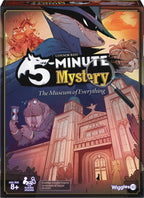 5-Minute Mystery | A Fast-Paced, Real-Time Cooperative Detective Board Game for Families | Solve The Case Before Time Runs Out | Ages 8+ | 1–6 Players