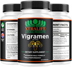 LIVORKA Vigramen Pills for Men, Vigramen Pills, Official Vigramen Pills for Men Original Pills, Vigramen Capsules - All Natural Formula, Vigramen Supplement Support Pills, 60 Capsules for 1 Month
