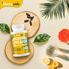 Vivaravida L-Theanine 800mg Supplement with GABA and Magnesium Glycinate - Natural Compound, Sleep and Relaxation (60 Softgels)