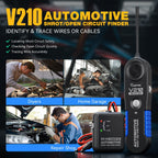 VDIAGTOOL V210 Wire Tracer Electrical Automotive Open & Short Finder Circuit Tester Circuit Breaker Finder Fault Probe Wire Tester Electrical DC 6-42V