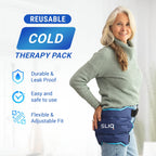 Sliq 7 Pcs Hip Kit for Seniors, Total Recovery Replacement Supplies After Surgery, Hip Replacement Kit After Surgery with Ice Pack, Grabber Tool, Leg Lifter, Sock Aid, Waterproof Bandages