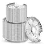 Aluminum Electric Stove Burner Covers (100 Pack) Round Heavy Duty Disposable Stove Burner Liners (6 & 8 Inch) Stove Eye Covers, Stove Top Covers for Electric Stove Burner Covers for Electric Stove