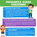 Preschool Learning Activities - Tracing Books for Kids Ages 3-5 - Toddler Handwriting Practice - Letter Tracing for Kids Preschool Kindergarten Workbooks 3-4, 4-5 - Learning Books - Back To School