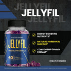 Jellyfil Gummies, Jellyfil Supplement Gummys with All Natural Ingredients - Maximum Strength, Daily Energy & Wellness Support, All Natural for Drive, Stamina and Active Lifestyle Reviews (5 Pack)