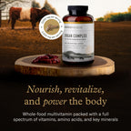 Enviromedica Grass-Fed Organ Complex: Freeze-Dried Beef Liver, Kidney, Heart, and Pancreas (180 ct)