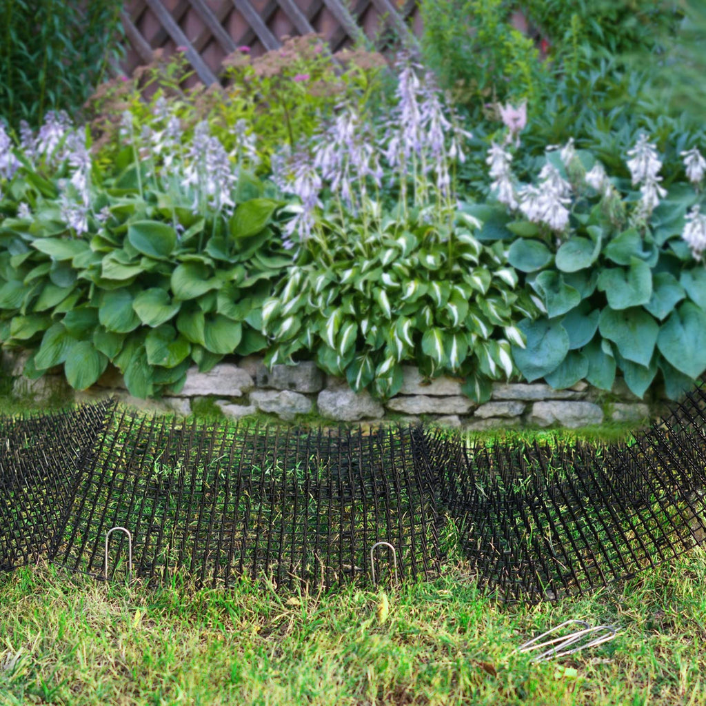 POMEAT Scat Mat for Cats 15 Pcs Cat Deterrent Mat Outdoor Indoor 16 x 12''