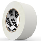 Lockport White Gaffers Tape 2 inch x 45 Yards - Pro White Gaff Tape - No Residue, Water Resistant, Non- Reflective, Easy Tear - Multipurpose