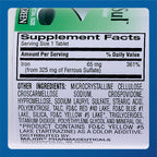 Major Ferosul - Ferrous Sulfate 325mg Tablets with 65mg of Elemental Iron - Iron Supplement for Women, Men - Green - 100 Tablets (6 Pack)