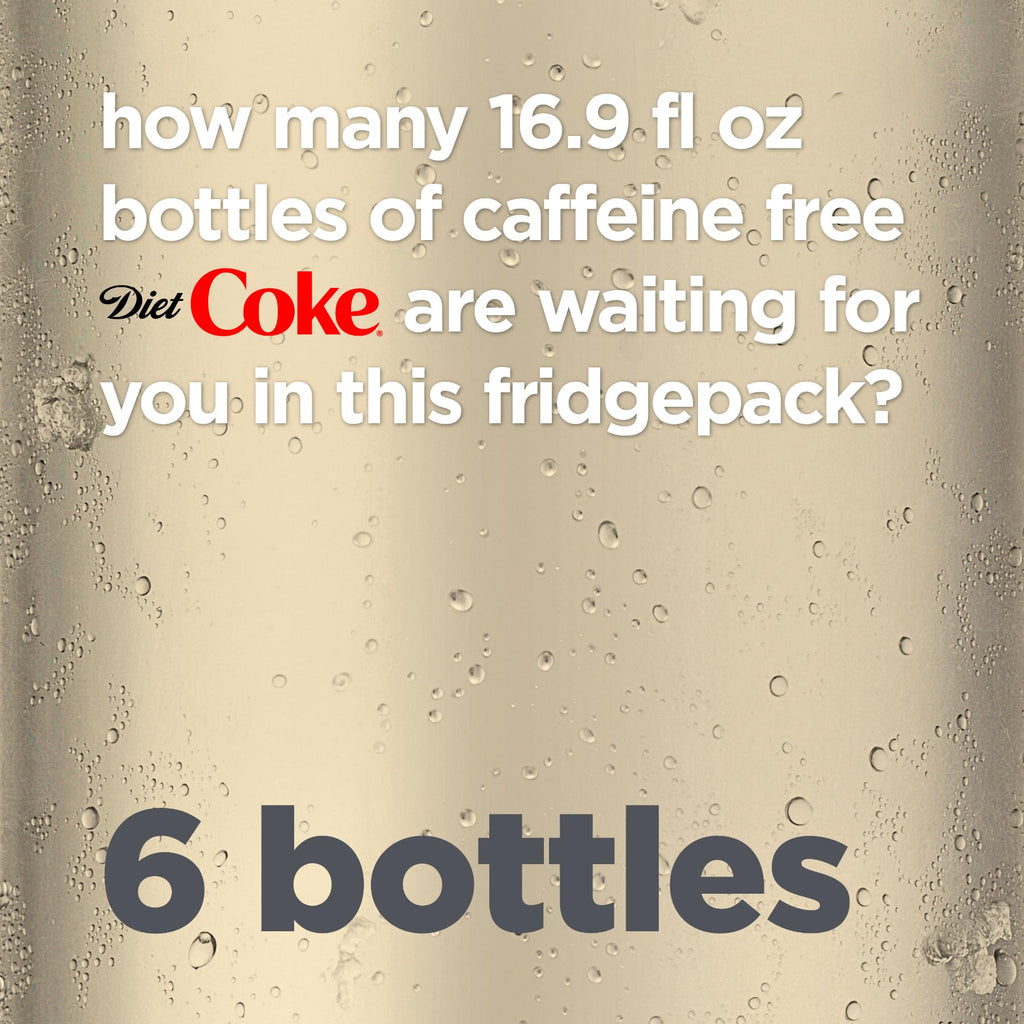 Diet Coke Caffeine Free Soda | 16.9 fl oz | 12 Pack | Soft Drink