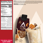 Atkins Café Caramel Iced Coffee Flavored High Protein Shake, 12 Count