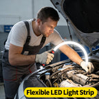 THOUSAND SUNNY Flexible LED Light Stick 30", Rechargeable Bendable Work Light with 3 Modes High Lumen for Mechanic Car Repairs Under Hood Garage Inspection