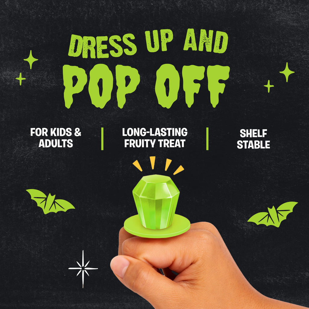 Ring Pop Green Watermelon Halloween Lollipop, 30 Count, Party Favors
