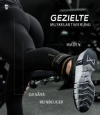Gymreapers Ankle Straps (Pair) For Cable Machine Kickbacks, Glute Workouts, Lower Body Exercises - Adjustable Leg Straps with Neoprene Padding (Toffee, Pair)