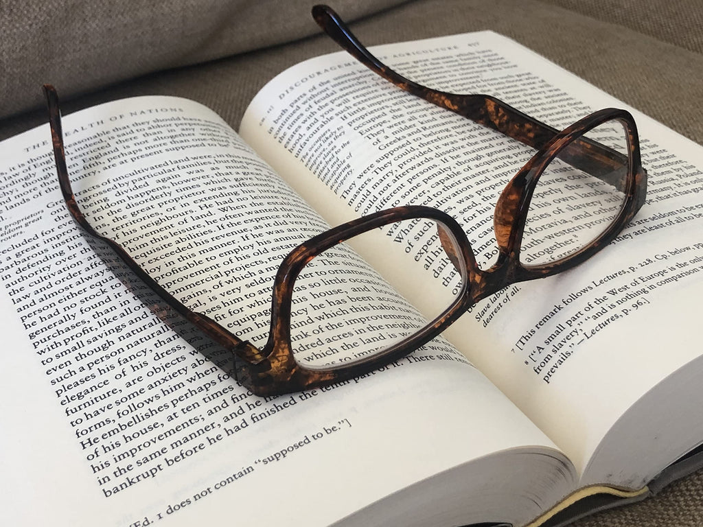 Reader Republic 4 Pack of Blue Light Reading Glasses - Scratch Resistant Readers for Men, Women (Timeless Classics, 2.50)