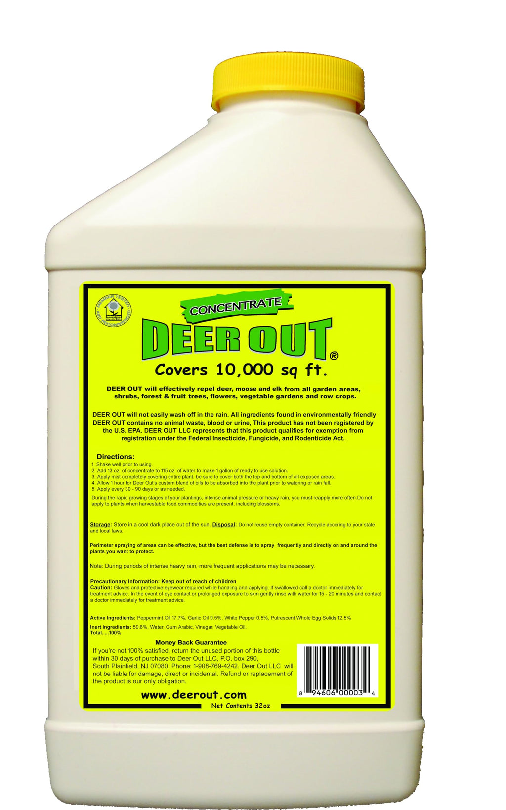 Deer Out 32oz Concentrate Deer Repellent