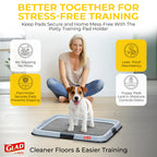 Glad for Pets, Activated Carbon Disposable - Dog Pee Pads, 100 Count Large