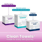 CLEAN SKIN CLUB The Prism Box for Clean Towels XL, Vibrant Storage Solution for 50 Disposable Towels, Stylish and Functional Bathroom Accessory